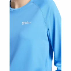 Jack Wolfskin  Prelight Swift shirt dames mid blue