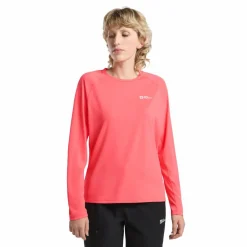 Jack Wolfskin  Prelight Swift shirt dames sunset coral