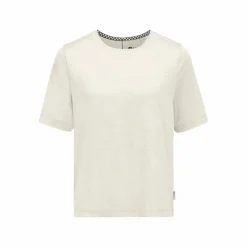 Jack Wolfskin  Travel shirt dames cotton white heather