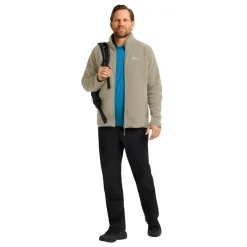 Jack Wolfskin  Waldsteig fleece vest heren linen