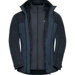 Jack Wolfskin  Wild Places 3-in-1 outdoor jack heren midnight sky
