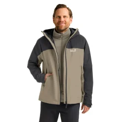 Jack Wolfskin  Wild Places 3-in-1 outdoor jack heren linen