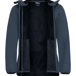 Jack Wolfskin  Windhain Hoody softshell jas dames midnight sky