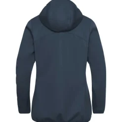 Jack Wolfskin  Windhain Hoody softshell jas dames midnight sky