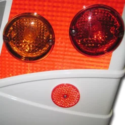 Jokon Type 710 achterlicht/remlicht ø 95 mm rood