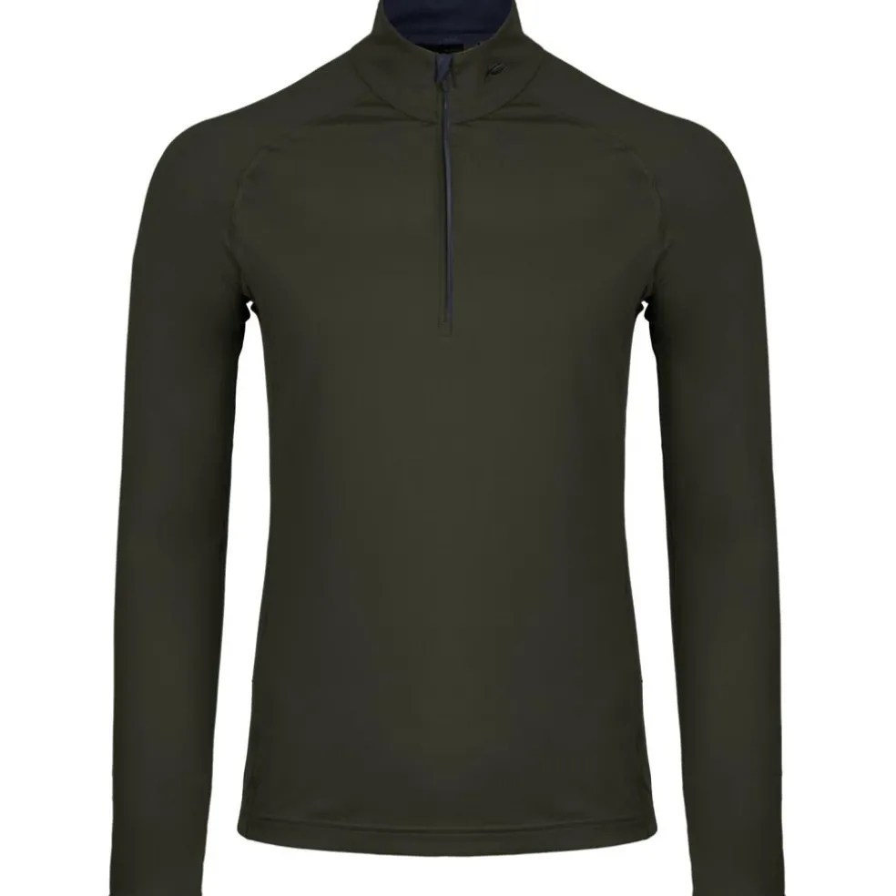 Kjus Feel Half-Zip skipully heren dark olive