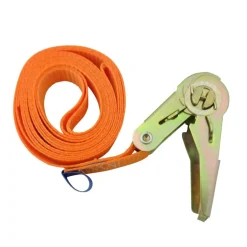 Konvox 350/700 daN spanband met ratel en haken 7 meter