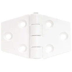 Lalizas scharnier 100 x 60 x 4,5 mm wit
