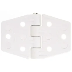 Lalizas scharnier 100 x 60 x 4,5 mm wit
