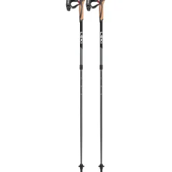 Leki Spin wandelstokken black silvergrey white