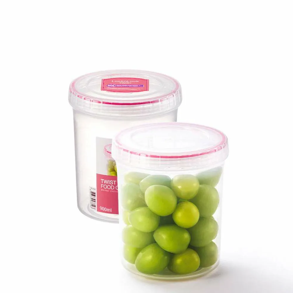 Lock & Lock Twist vershouddoos 640 ml transparant