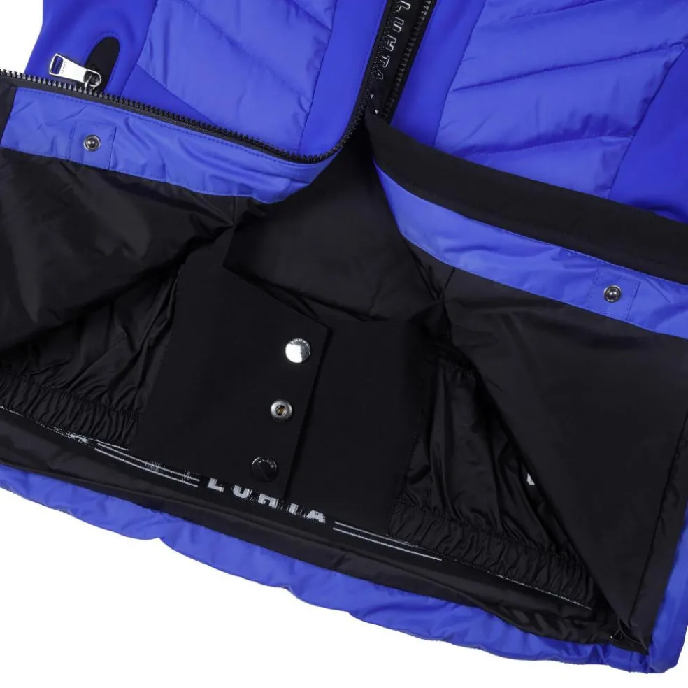Luhta Mallatunturit softshell winterjas dames blue