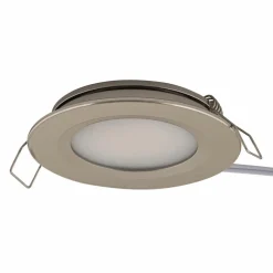 Marine LED  Downlight LED inbouw spot nikkel