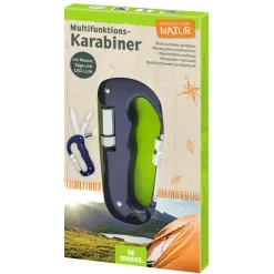 Moses. Verlag  Expeditie Natuur Multitool karabijnhaak blauw