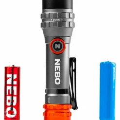 Nebo 450L Flex oplaadbare zaklamp grijs