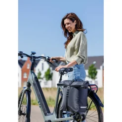 New Looxs  Cantos Single fietstas 16,5 liter black