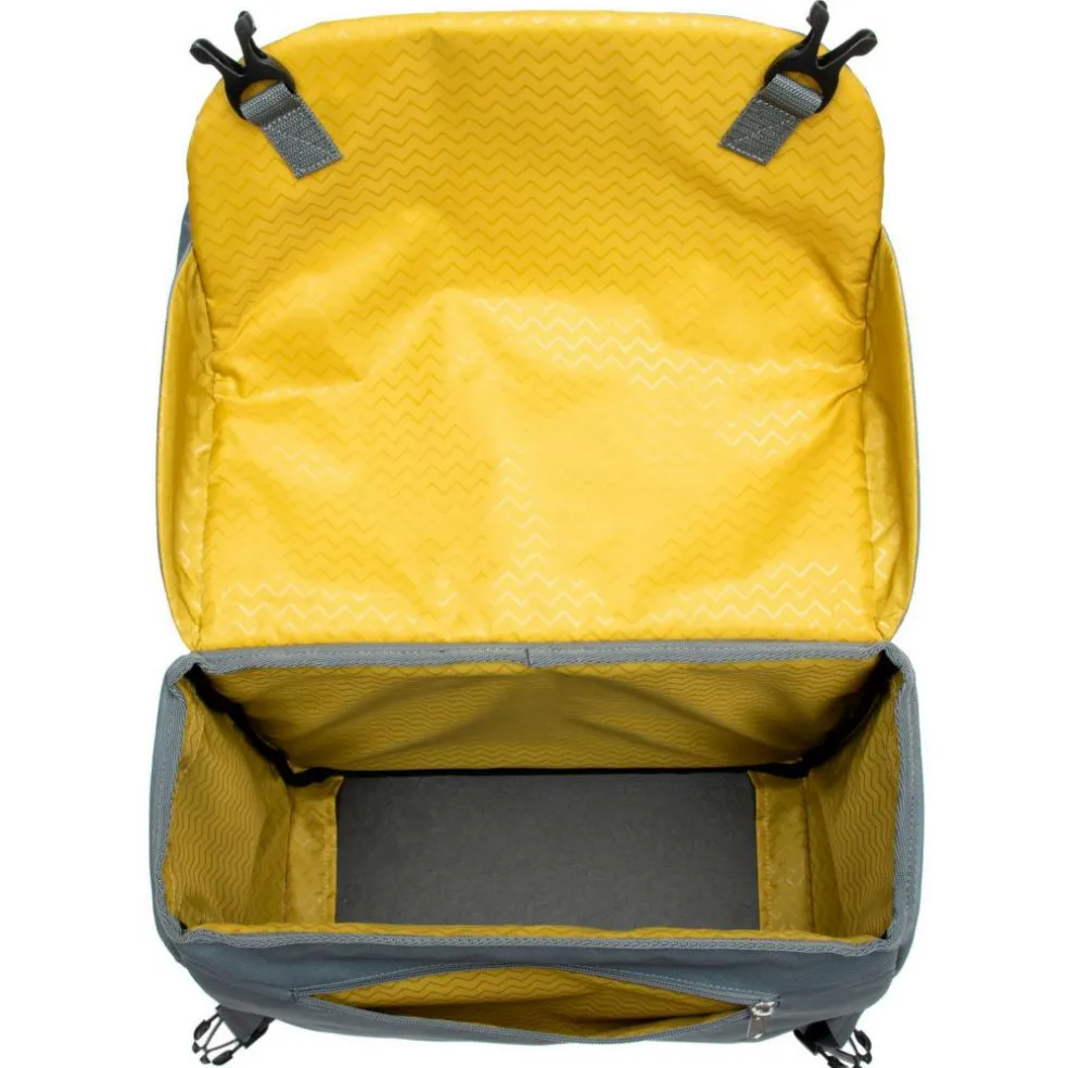 New Looxs Mondi Joy Double fietstas 38 liter quilted grey