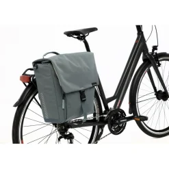 New Looxs  Tulum Single fietstas 16 liter grey green