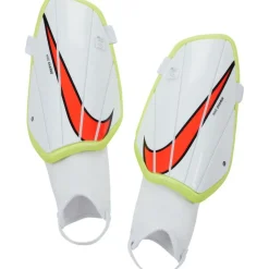 Nike Charge scheenbeschermers white volt bright crimson