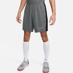 Nike Dri-FIT Academy voetbalbroekje heren iron grey zwart sunset pulse