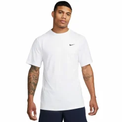 Nike Dri-FIT UV Hyverse shirt heren white black