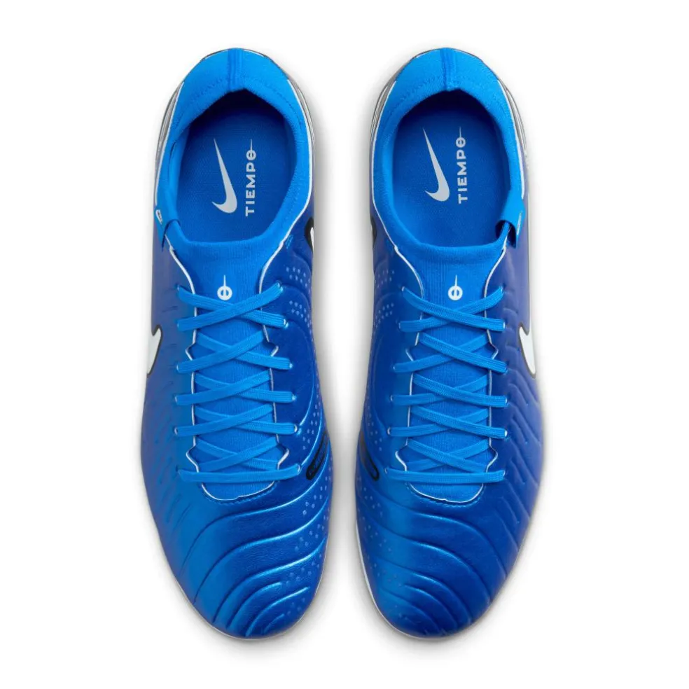 Nike Tiempo Legend 10 Pro FG voetbalschoenen heren signal blue white