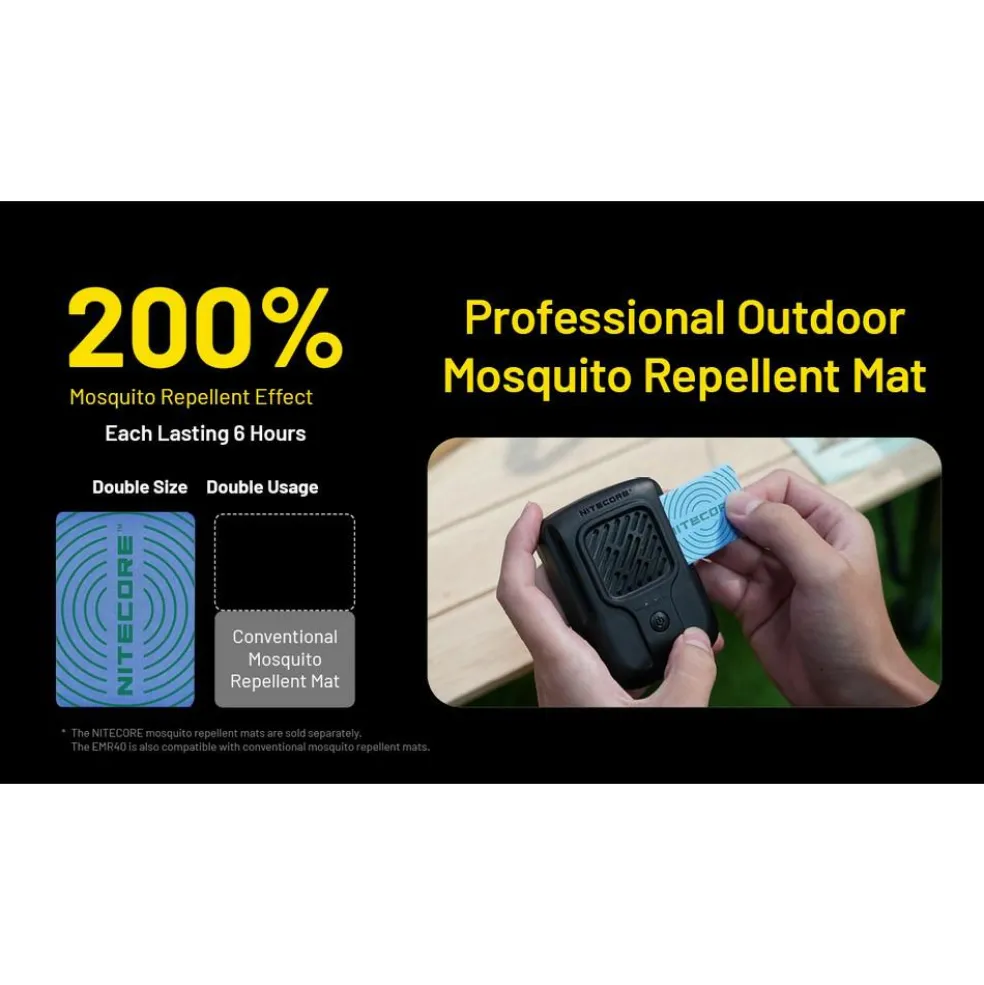 Nitecore EMR06 muggenverjager