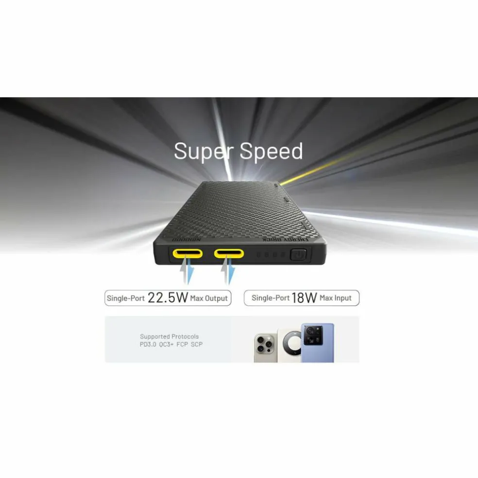 Nitecore NB10000 Gen3 powerbank black
