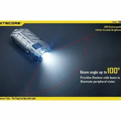 Nitecore Tube V2.0 zaklamp yellow