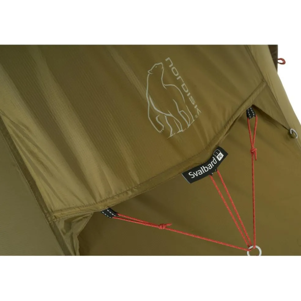 Nordisk Svalbard 1 2.0 PU lichtgewicht tunneltent dark olive