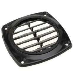 Nuova Rade  ventilatierooster 82 x 82 mm zwart