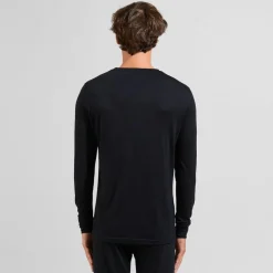 ODLO Natural Merino 200 LS thermoshirt heren black