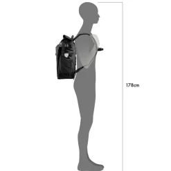 Ortlieb Vario 26 liter fietstas black