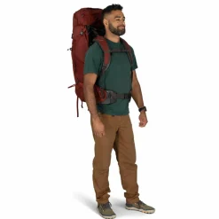 Osprey Aether 65 S/M backpack 65L heren deep acorn red