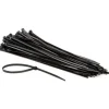 Perel Tie-wrap 300 x 4,8 mm zwart per 100 stuks