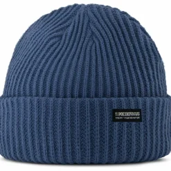 Poederbaas Royal Rib muts blue