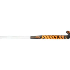 Princess Hockey Premium 7 STAR SG9 Low Bow hockeystick black orange