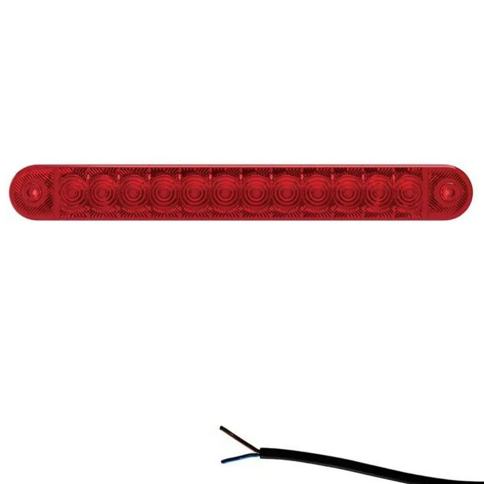 Protempo 3e Remlicht opschroefbaar 12/24V red