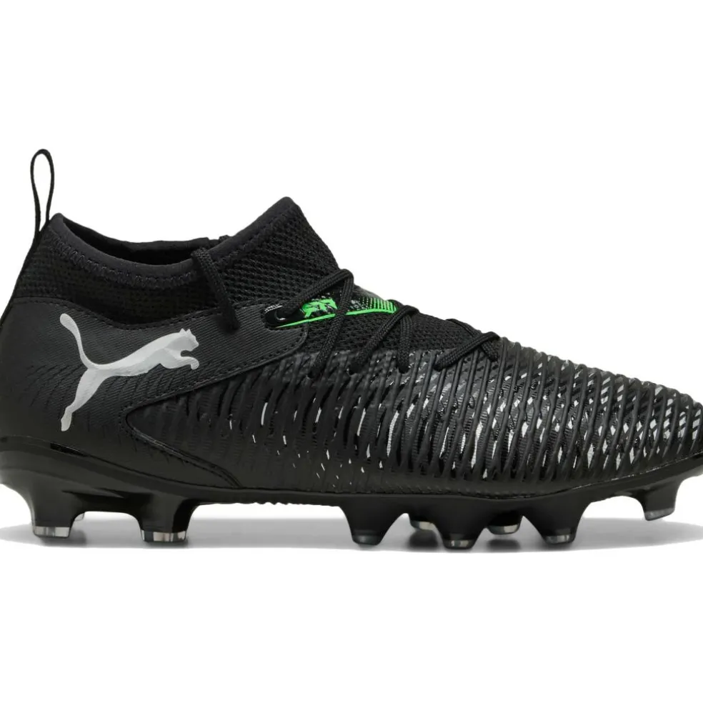 Puma FUTURE 8 MATCH FG AG voetbalschoenen junior PUMA black cool light grey fluo green