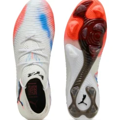 Puma Future 8 Ultimate FG voetbalschoenen PUMA white PUMA  black glowing red