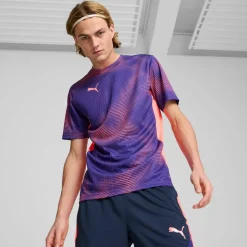 Puma IndividualFINAL voetbalshirt heren club navy dark amethyst
