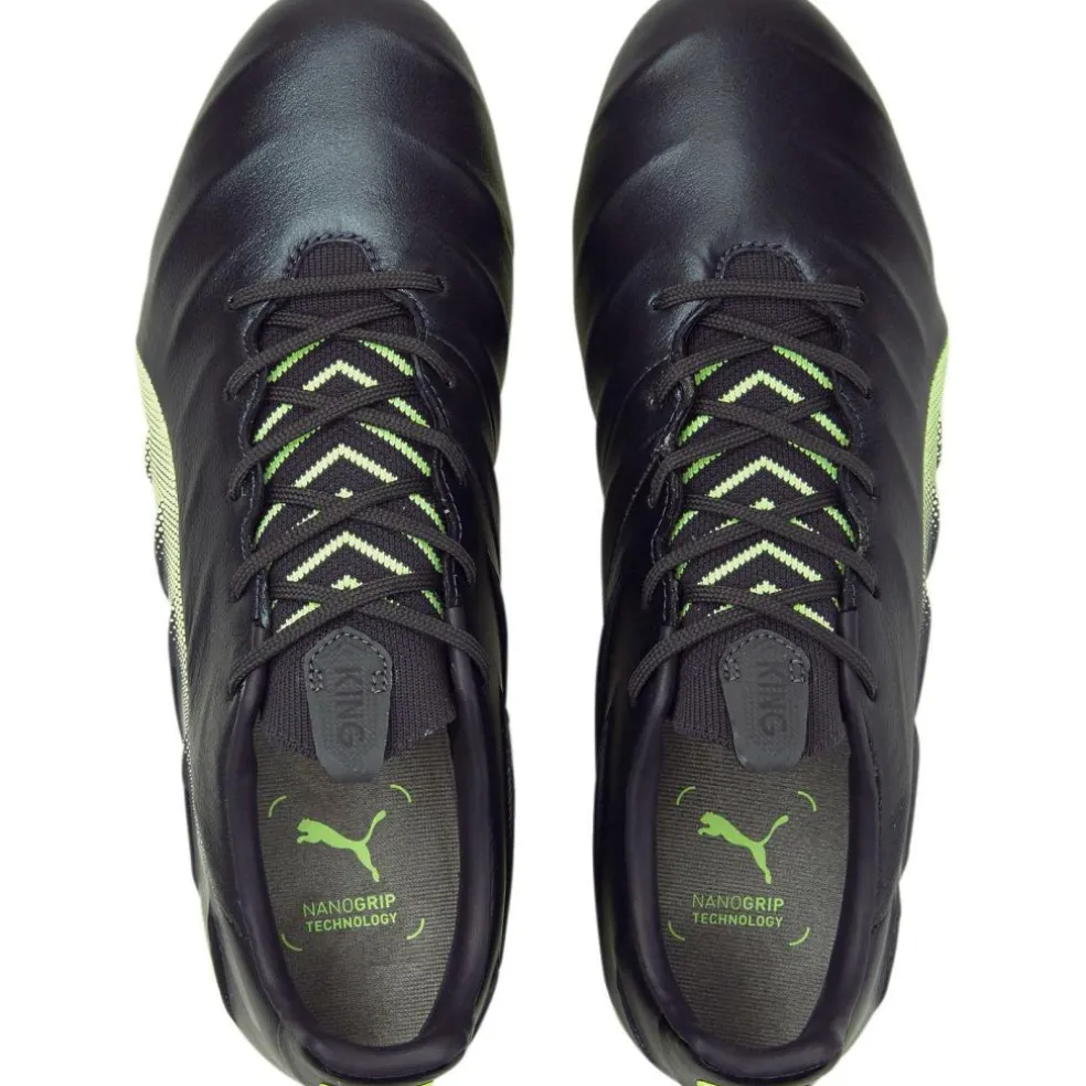 Puma King Platinum 21 FG AG voetbalschoenen heren asphalt fizzy light periscope