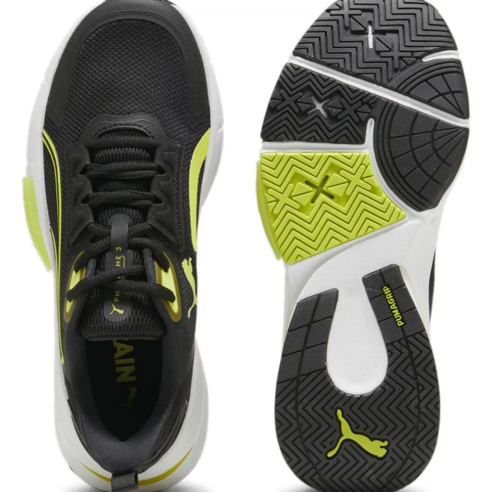 Puma PWRframe TR 3 fitness schoenen dames Puma black lime pow Puma white