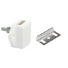 Pushlock Binnenslot en schootplaatje mini wit