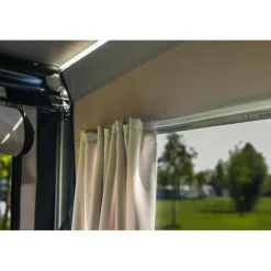 Reda Adventure 145 cm voorwand gordijn grey