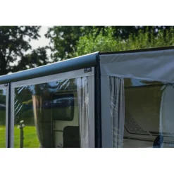 Reda Adventure 145 cm voorwand gordijn grey