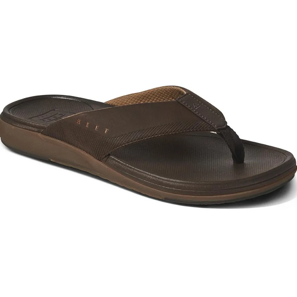 Reef Cushion Norte slippers heren dark brown
