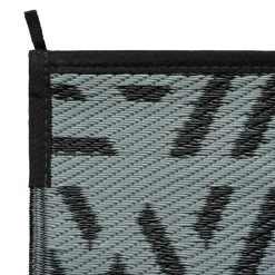 Safarica Safarimat buitenkleed 270 x 500 cm lacrimal black  grey
