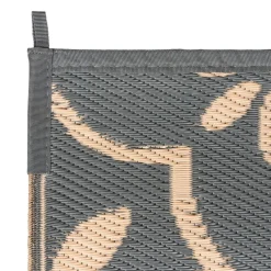 Safarica Safarimat buitenkleed 270 x 200 cm lacrimal black  grey