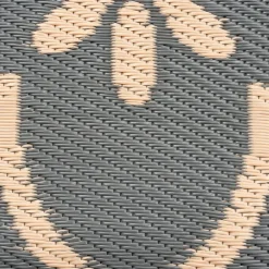 Safarica Safarimat buitenkleed 270 x 200 cm lacrimal black  grey